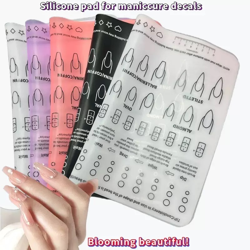 Tapete de Silicona para Uñas – Base para Nail Art Profesional