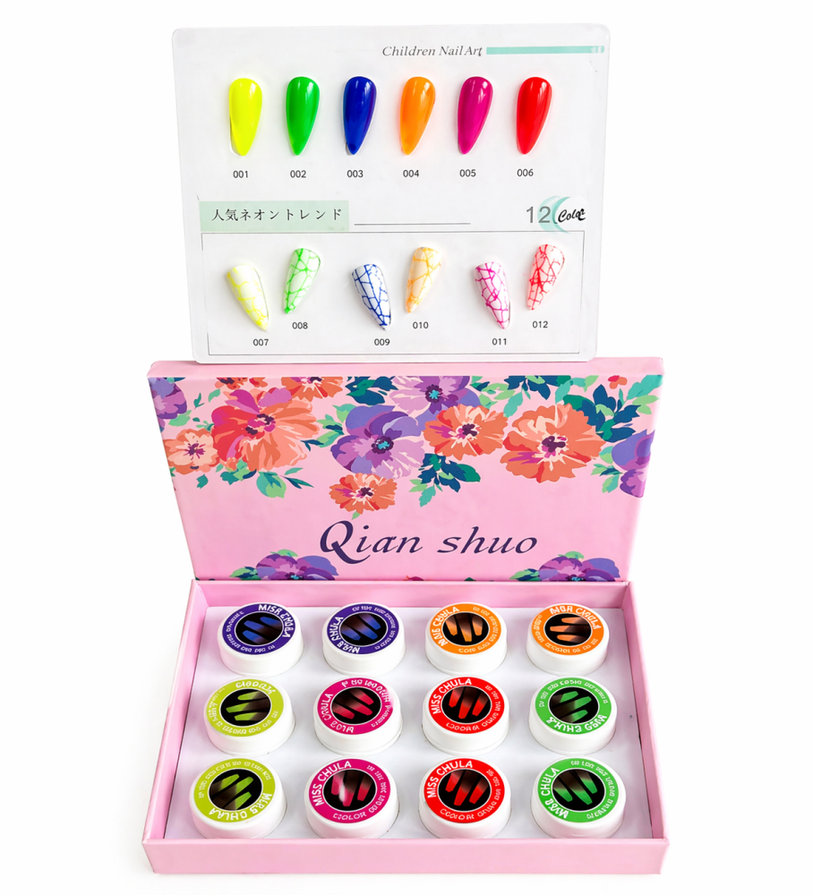 Gama gel painting 6 colores