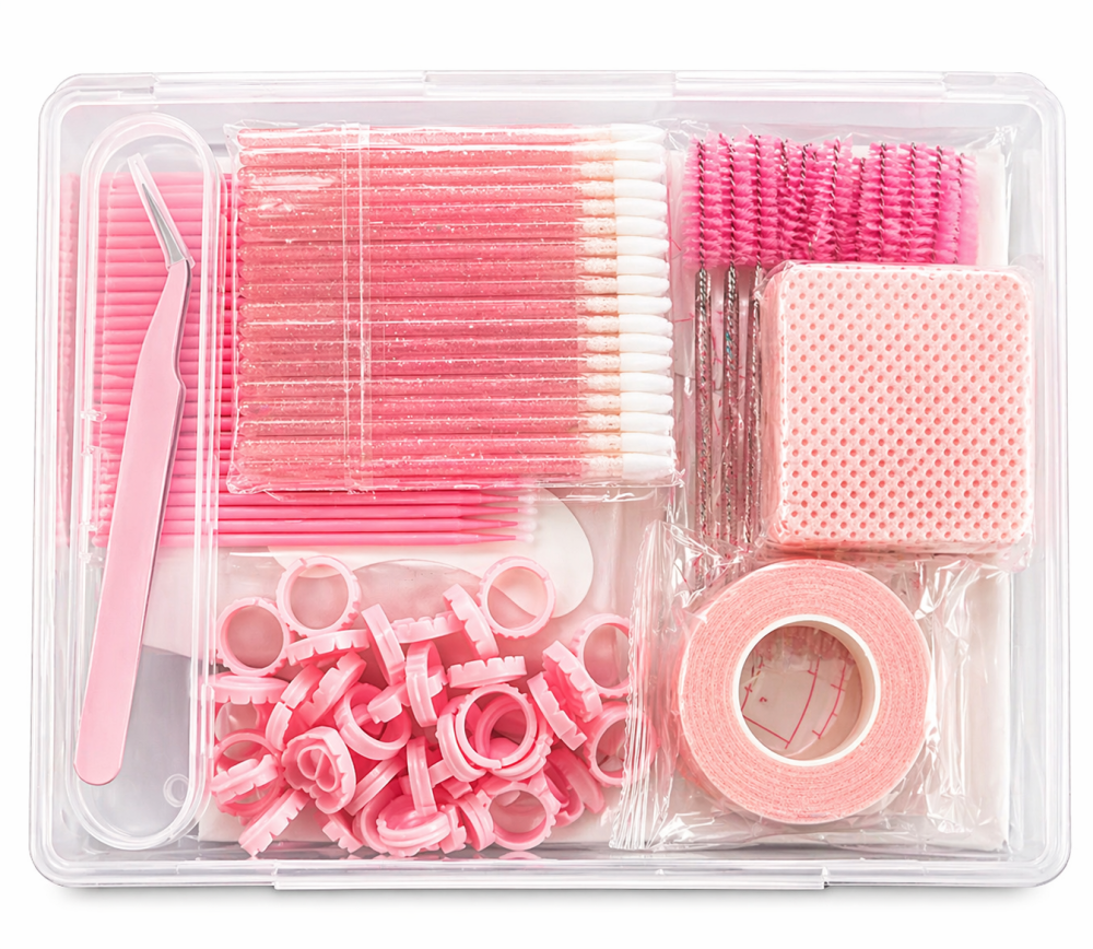 Kit de herramientas para extensiones de pestañas