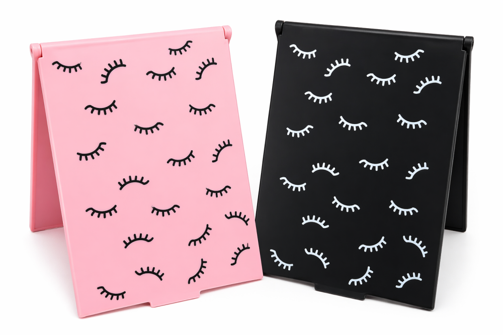Espejo plegable portátil diseño pestañas /Paquete con 6 piezas