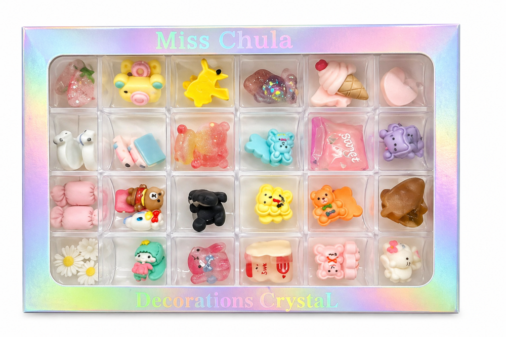 Figura kawai surtida /Caja con 72 pzs