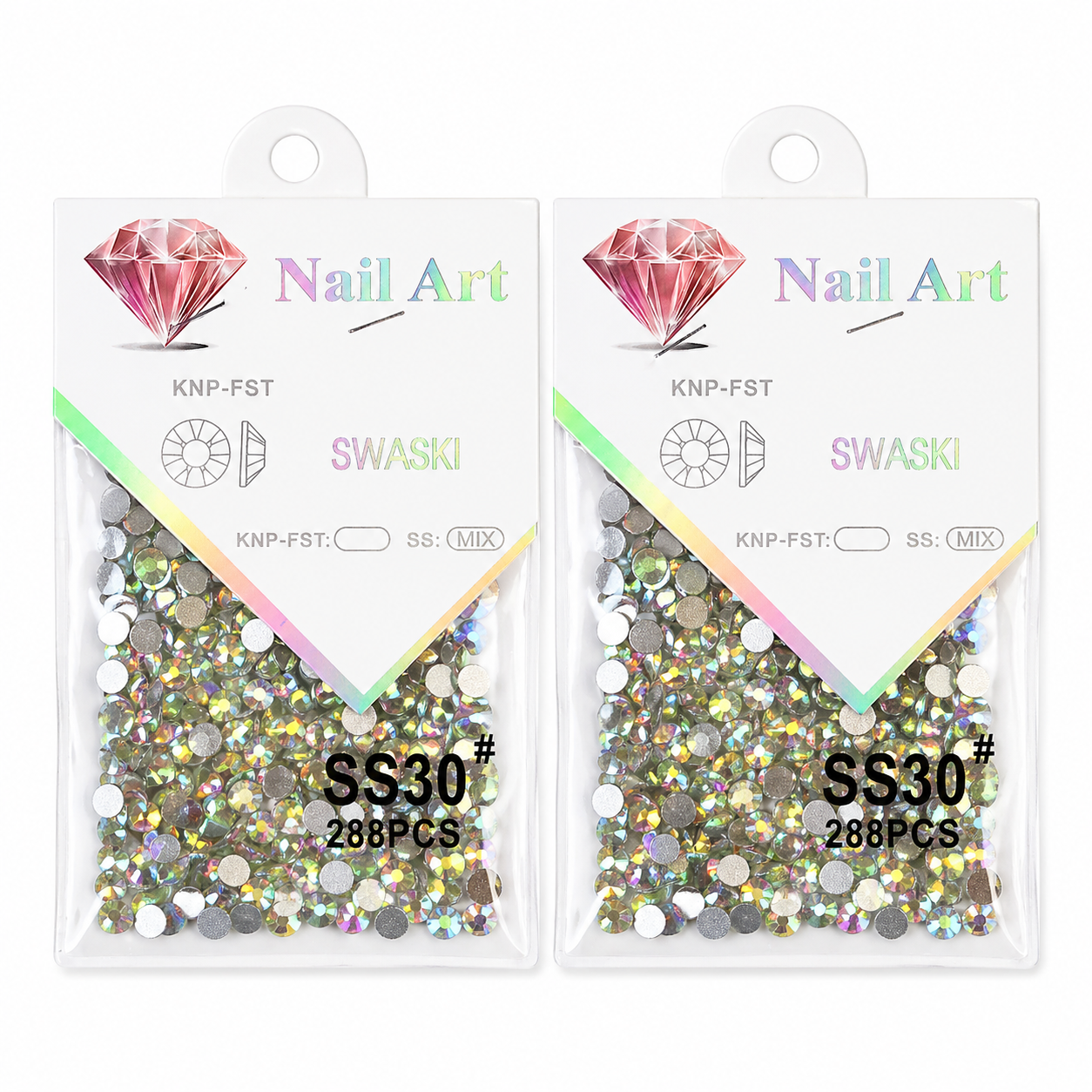 Cristal tornasol SS30 / Paquete con 12 carteras con 1440 pzs