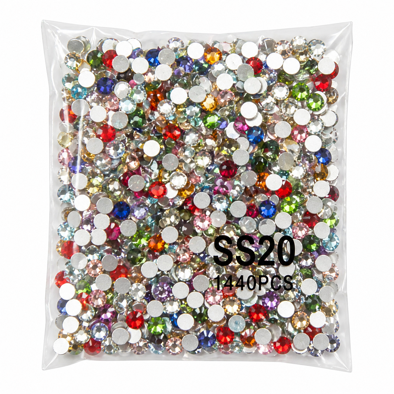 Piedra colores SS20 con 1440 piezas