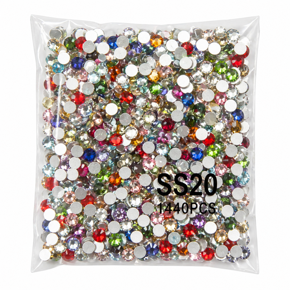 Piedra colores SS20 con 1440 piezas