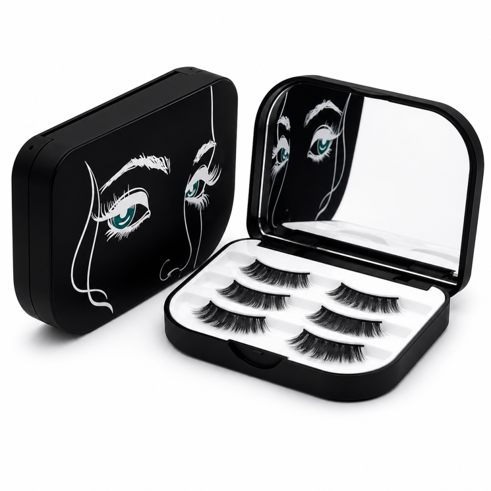 Estuche de almacenamiento para pestañas postizas / Paquete con 12 piezas