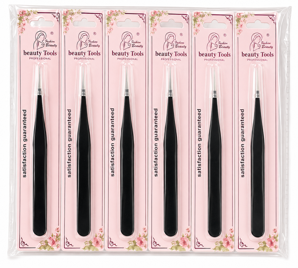 Pinza para pestaña / Paquete con 12 piezas