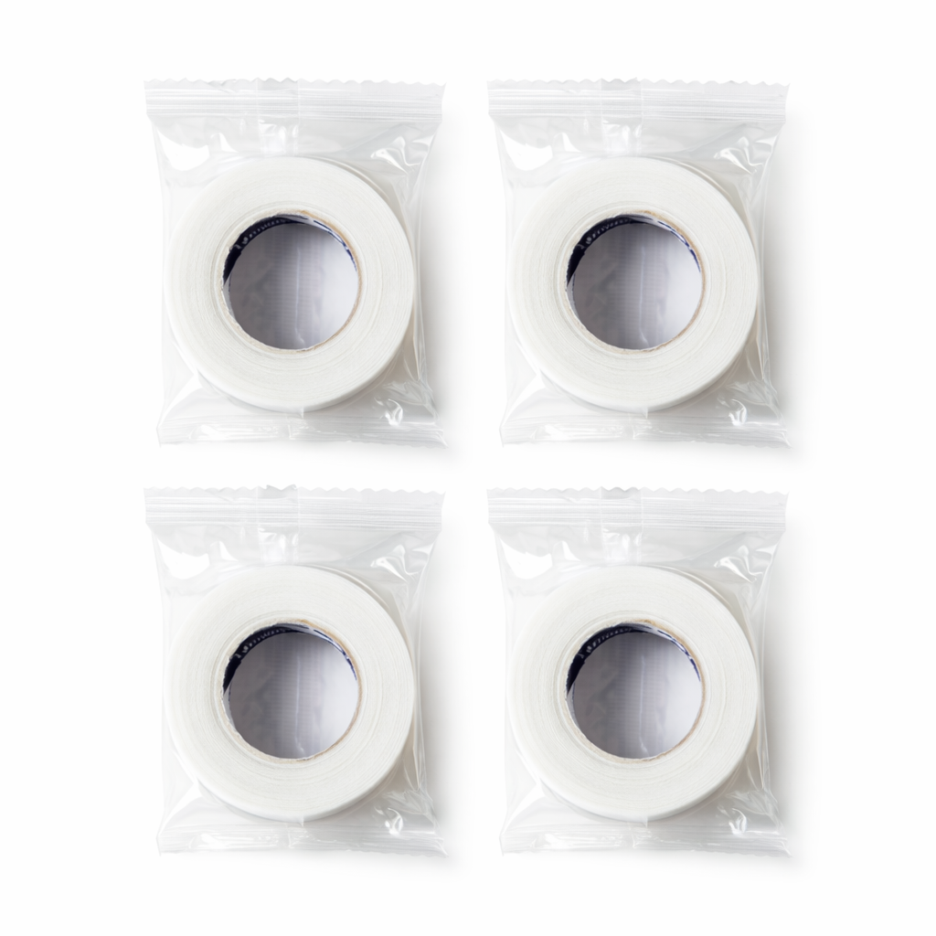 Cinta para extensiones de pestañas /Paquete con 12 piezas