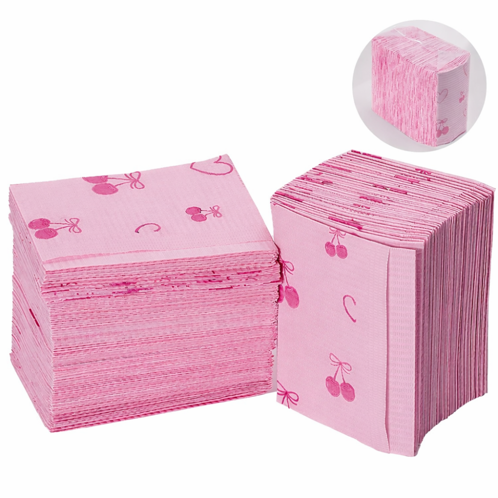 Toallitas para uñas sin pelusa – pads profesionales para limpieza y gel /Paquete con 125 piezas