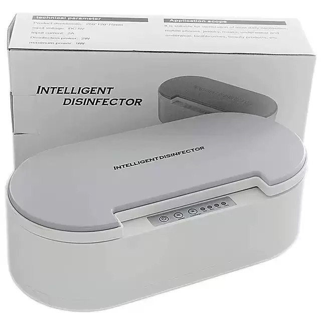 Caja esterilizadora UV para herramientas de uñas y pestañas