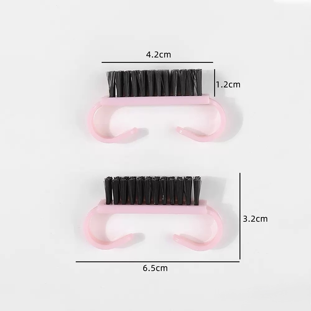 Cepillo limpiador para uñas /Paquete con 10 piezas