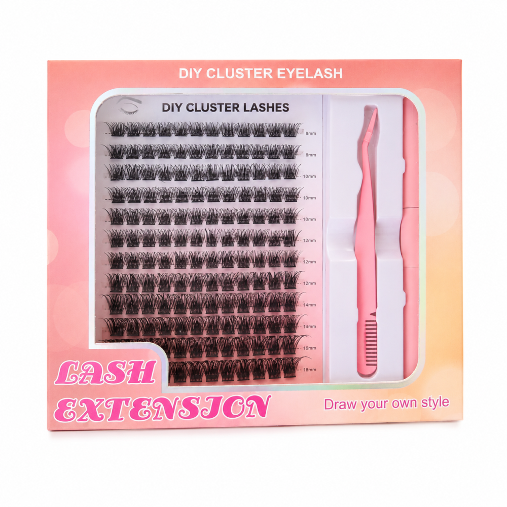 Kit extension pestañas/ con adhesivo y sellador