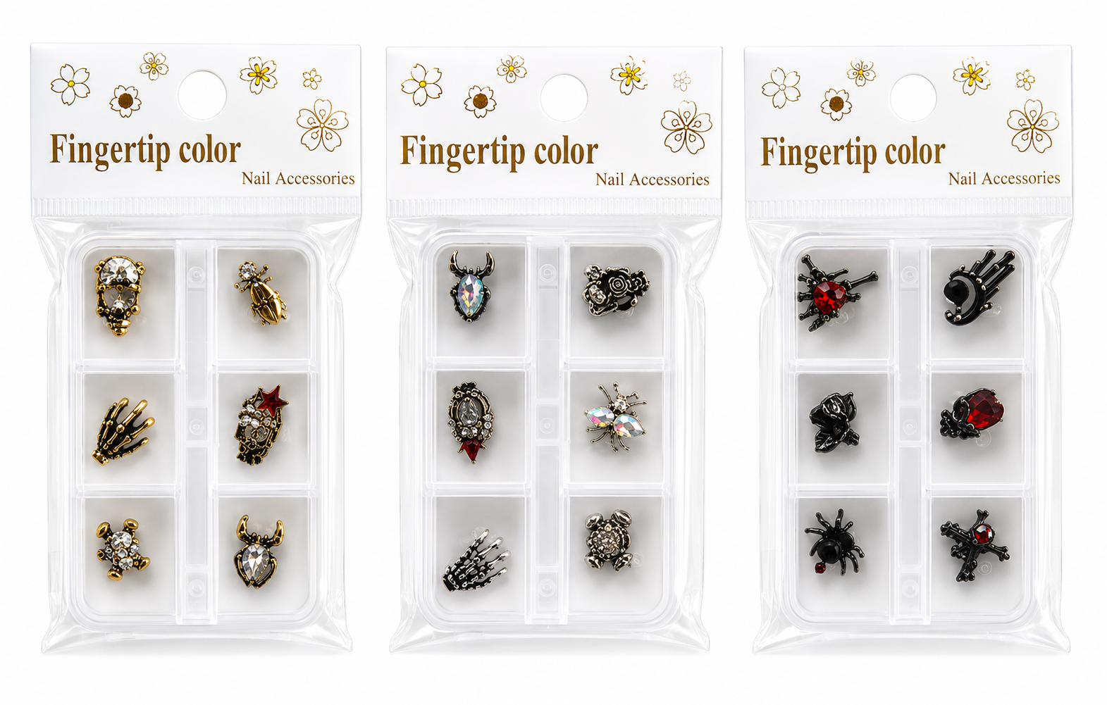 Dijes Metálicos Diseños Halloween /Paquete con 12 piezas