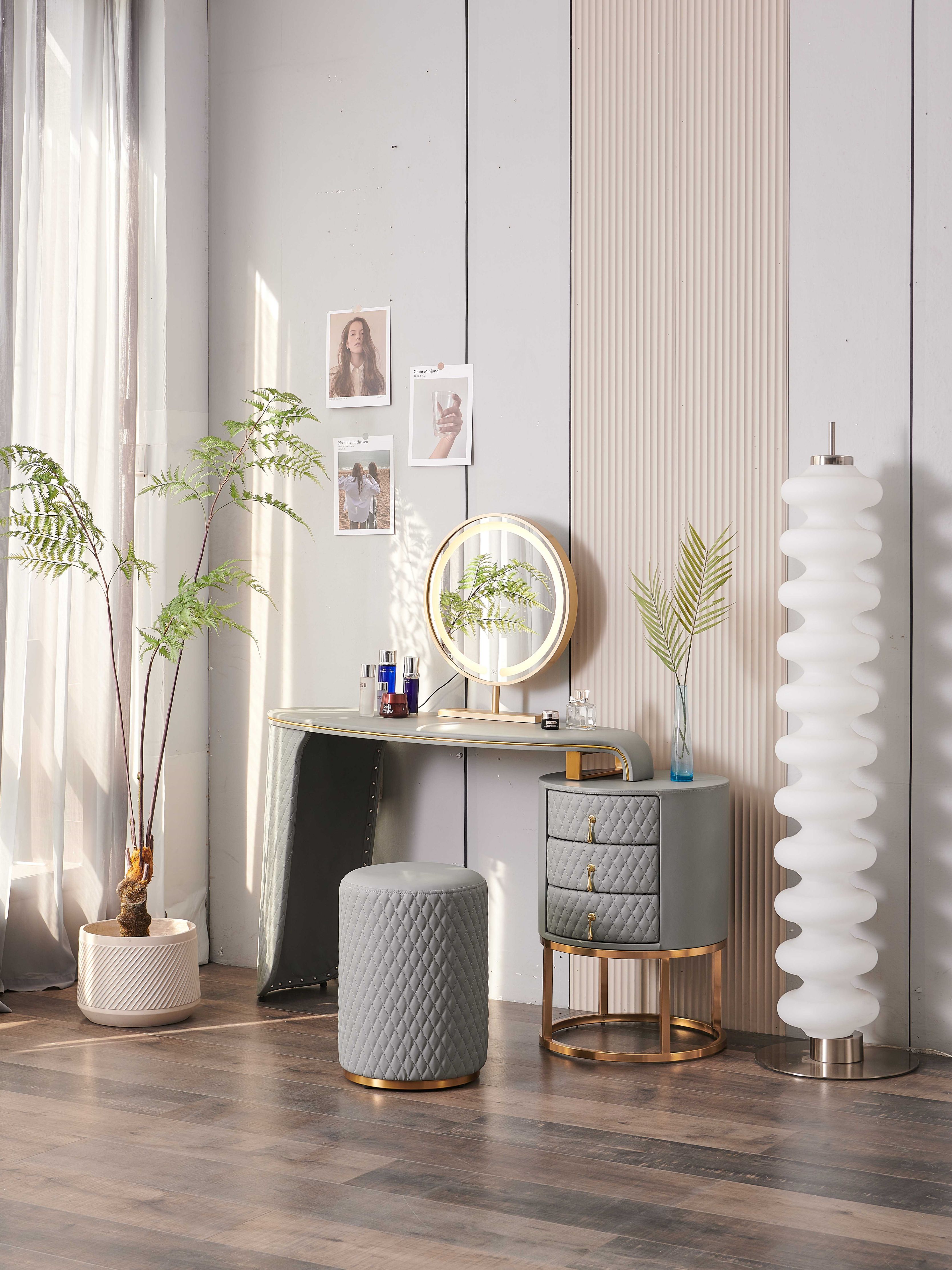 The image shows an interior space that appears to be a living room or bedroom.