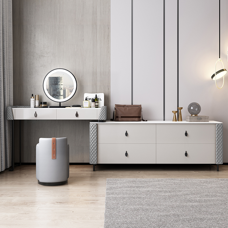 Luxury  Vanity Desk with Mirror