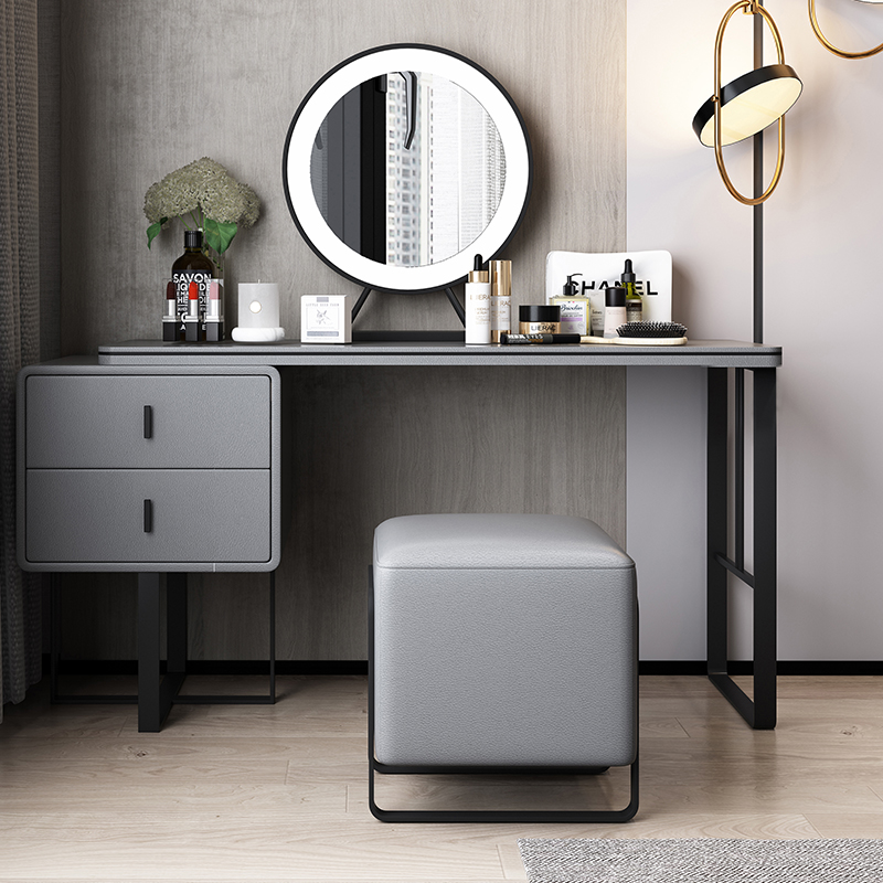 FUKAYI Vanity Makeup Table Set