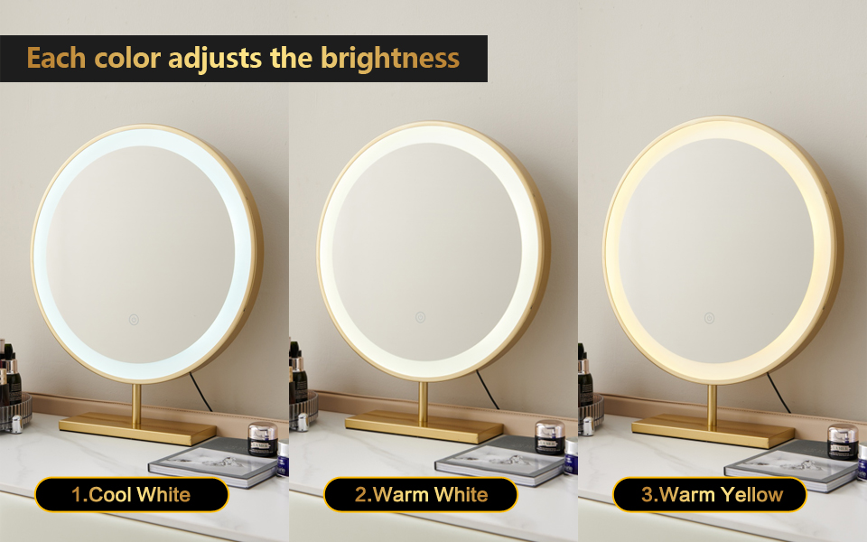 picture of vanity desk with storage