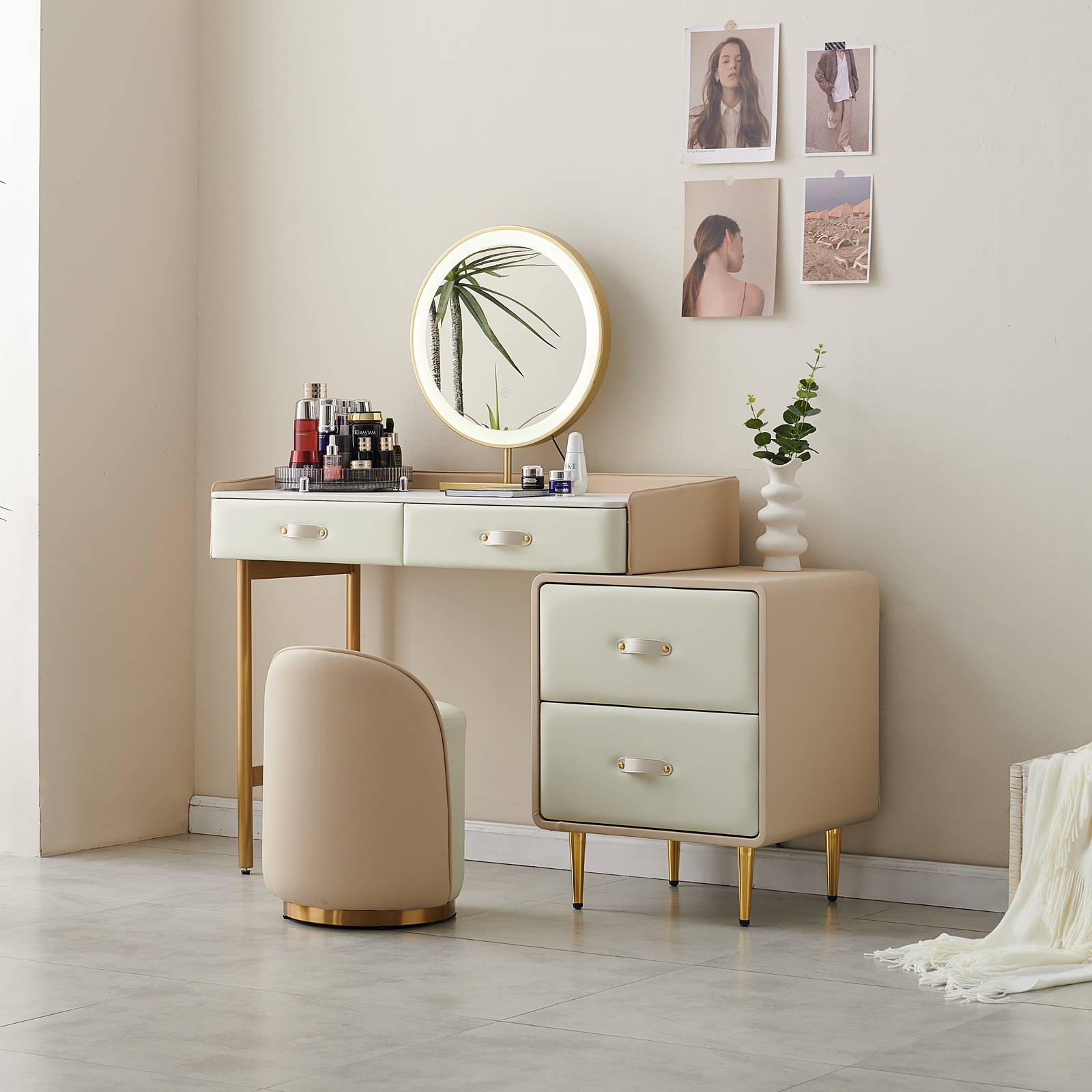 Modern Style Bedroom Setup