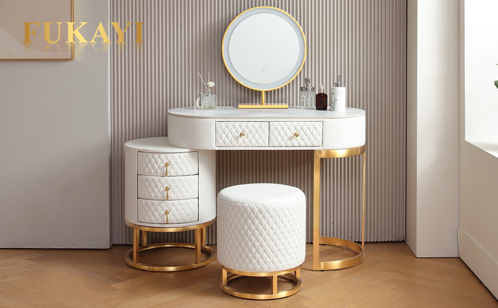 Dressing Table with Lights