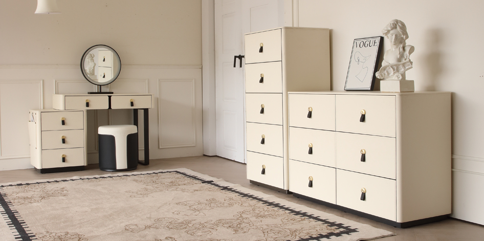 Modern vanity desk with stylish design