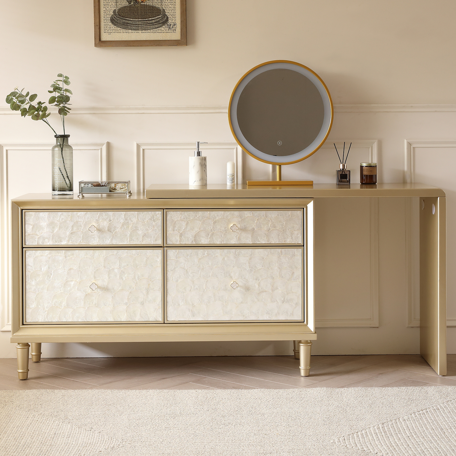 FUKAYI LED Vanity Mirror