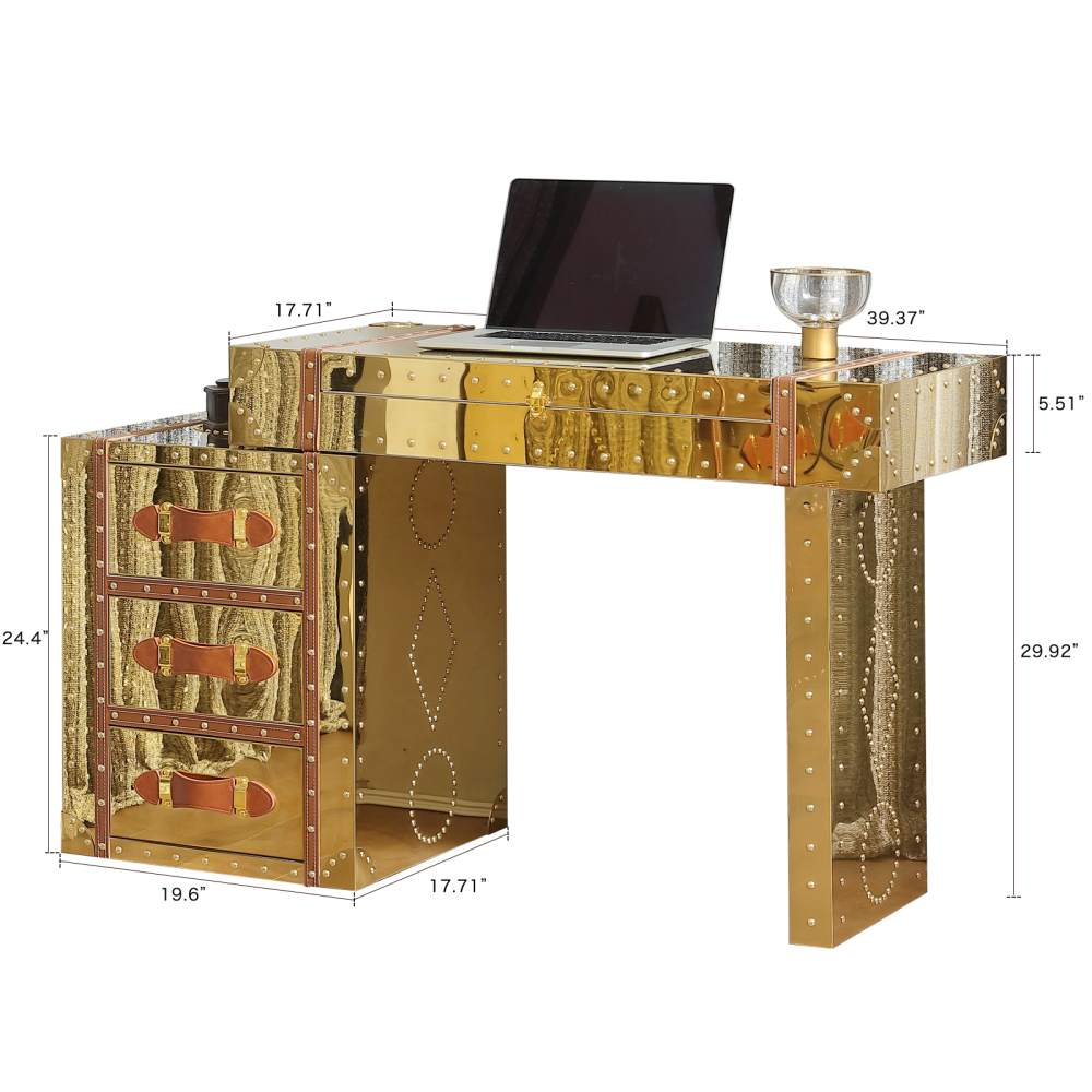 Silver Makeup Vanity: Elevate Your Space with Modern Elegance