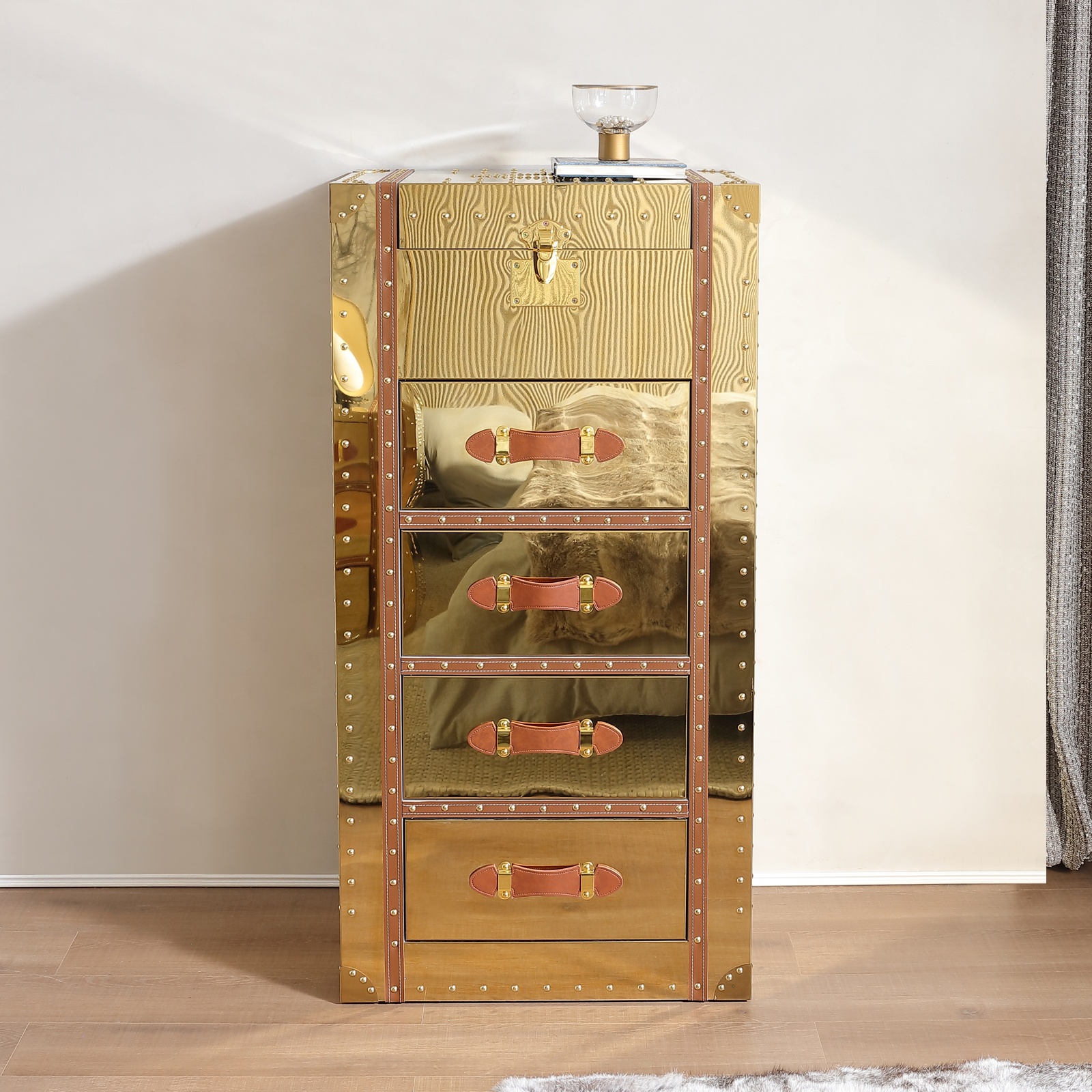 Ornate Chest with Drawers