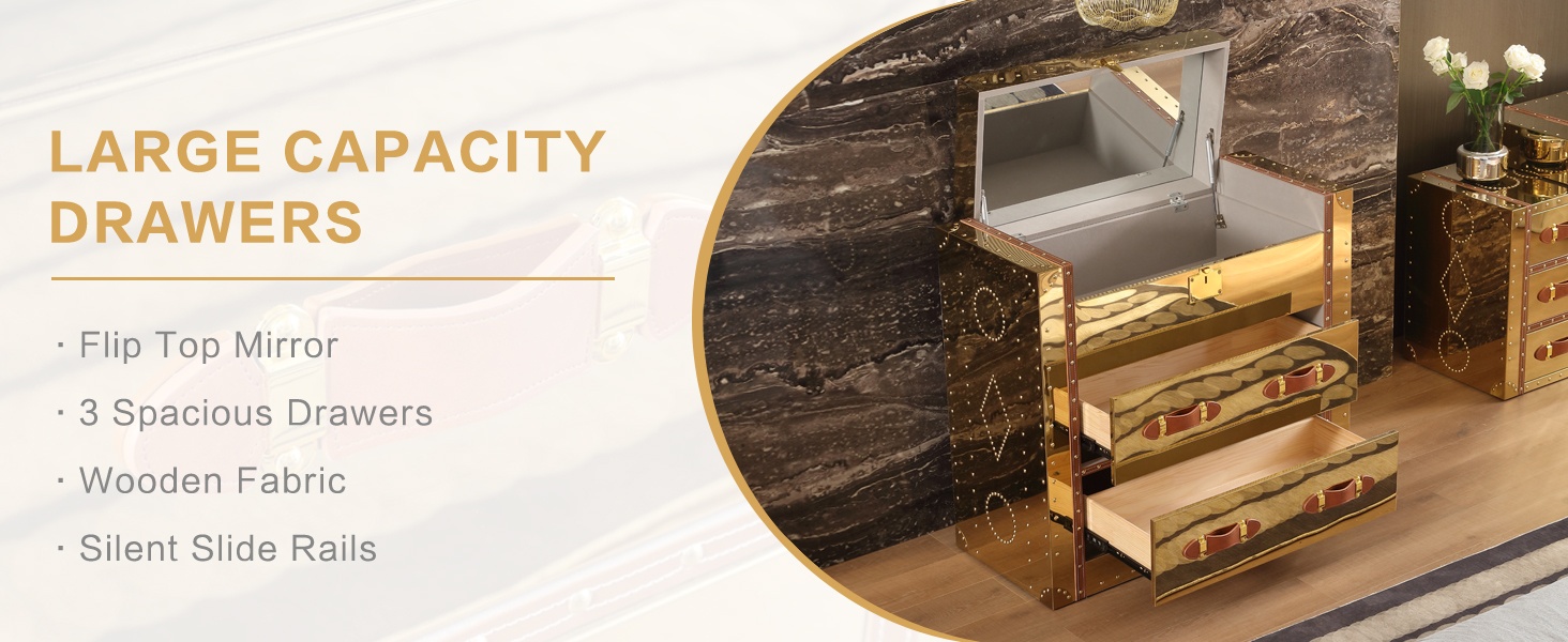 Modern Bedroom Cabinet with Ample Storage