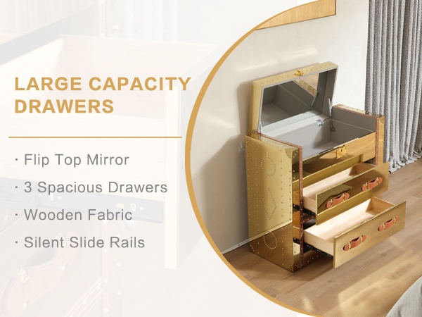 Functional Upside-Down Dresser