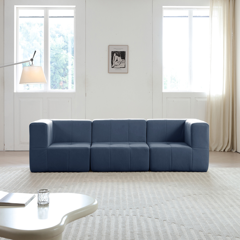 White Modular Sectional Sofa