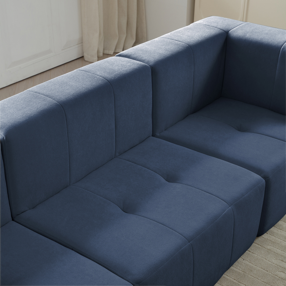 White Modular Sectional Sofa