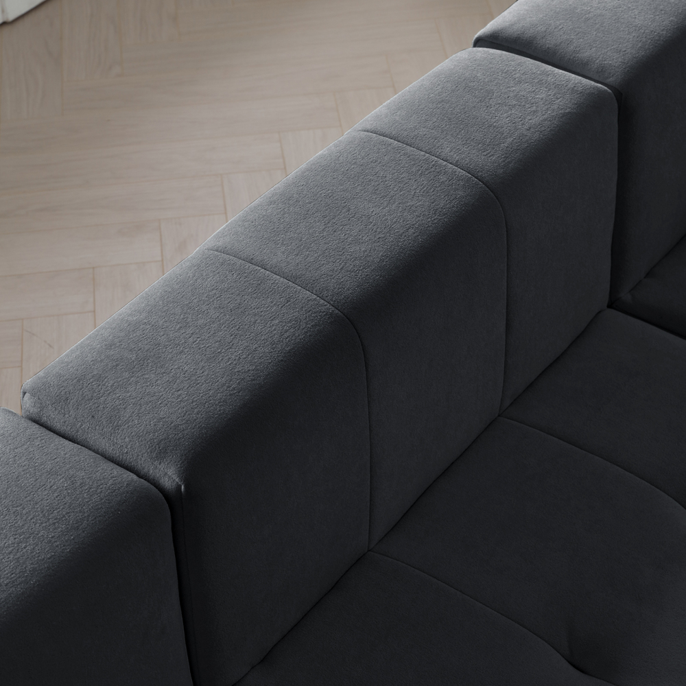 White Modular Sectional Sofa