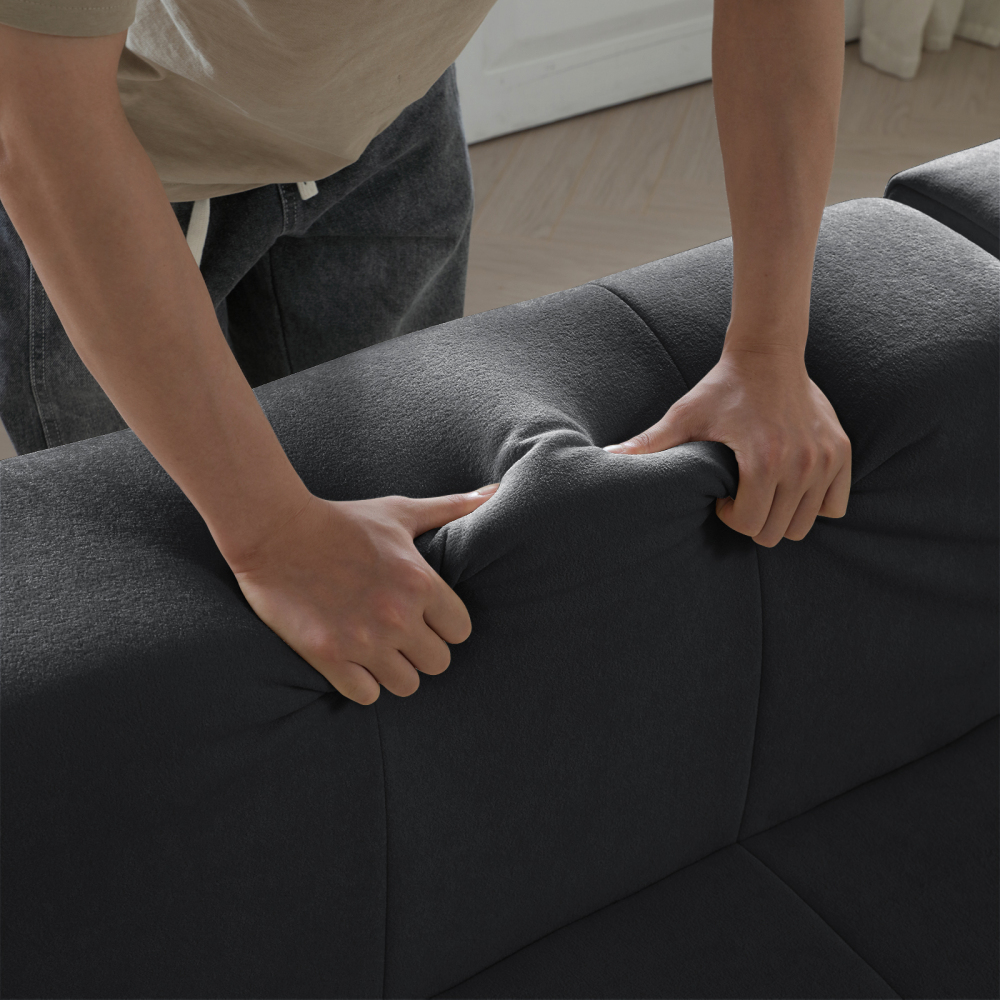White Modular Sectional Sofa
