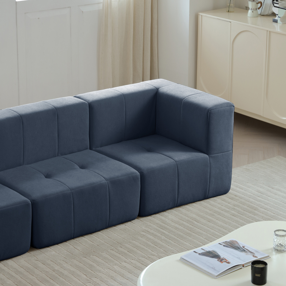 White Modular Sectional Sofa