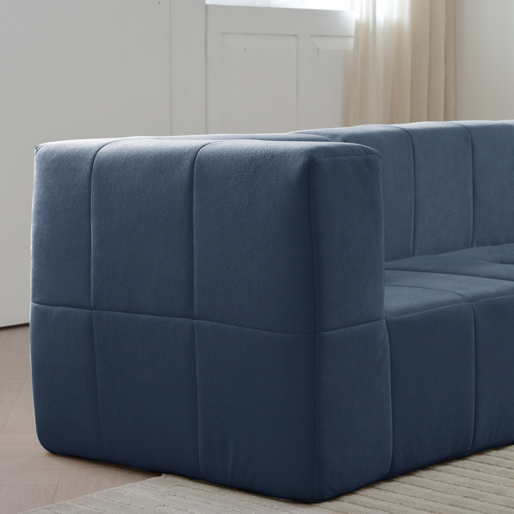 White Modular Sectional Sofa