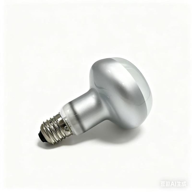 Boyu Lighting Reptile Infrared Heating Lamp Bulb silver color R80F with milk white color