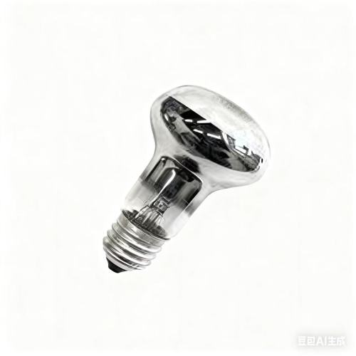 Boyu Lighting Reptile Infrared Heating Lamp Bulb silver color R63C with milk white color
