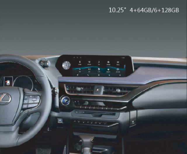 Lexus UX Android GPS Navigation Auto Radio Head Unit SAT NAV Stereo Infotainment Multimedia System Year 2019