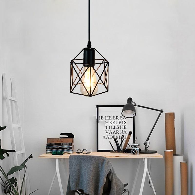 American Rustic Industrial Pendant Lights Kitchen Island Lamp Cafe Hanging Light Modern Lighting Fixtures Nordic Minimalist Lamp