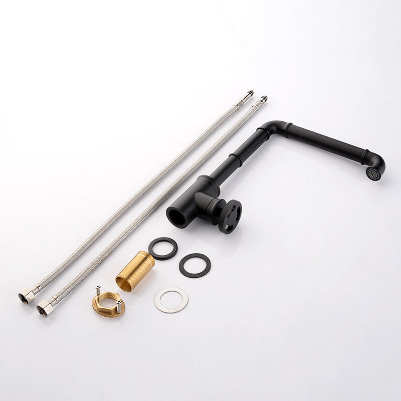 Retro Industrial Style Brass Kitchen Faucets