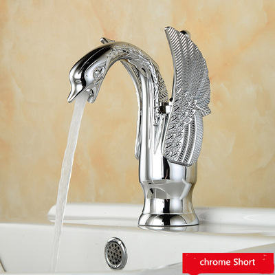 Swan Faucet Arch Design Luxury Wash Mixer Faucet