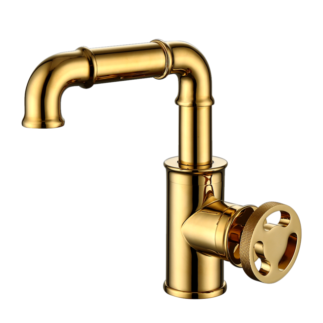 Modern Basin Faucet Vintage Industrial Brass Faucet Bathroom sink faucets