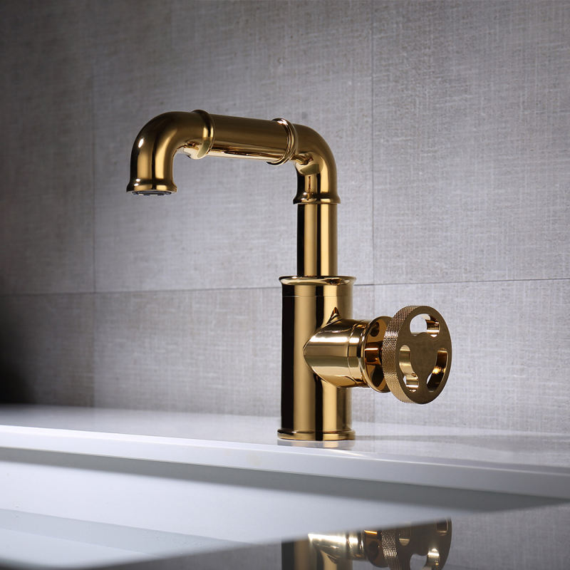 Modern Basin Faucet Vintage Industrial Brass Faucet Bathroom sink faucets