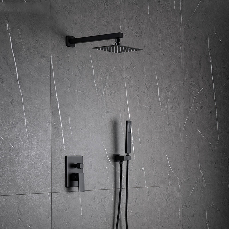 Shower System with 10 inch Rain Shower head and Handheld Shower Set