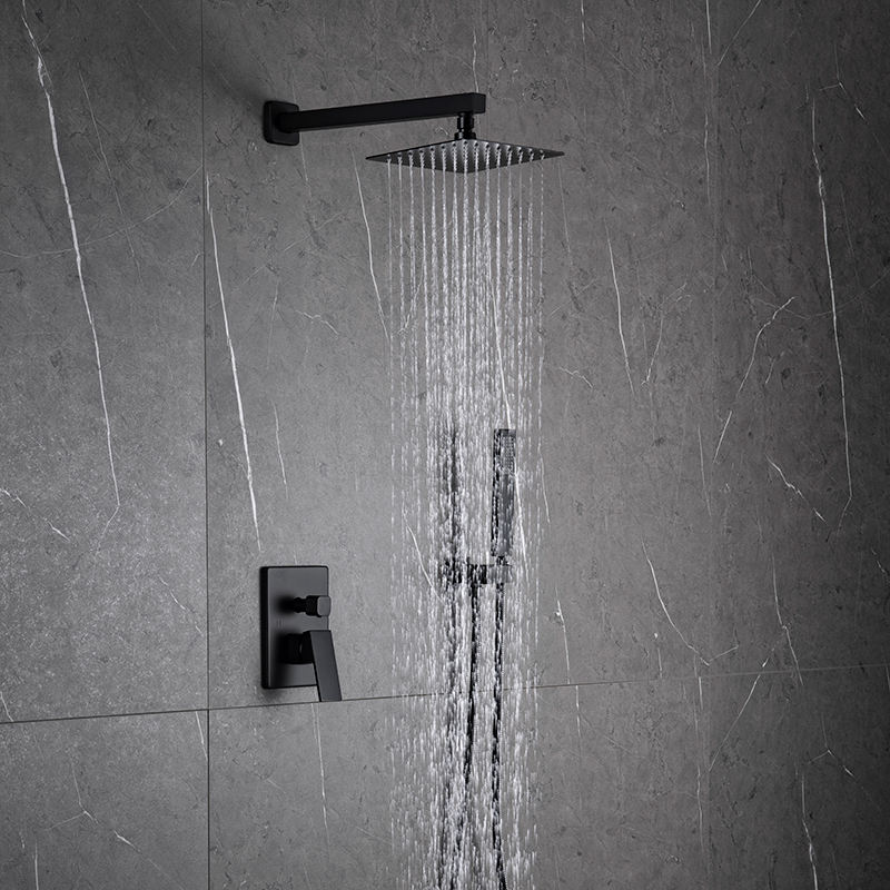 Shower System with 10 inch Rain Shower head and Handheld Shower Set