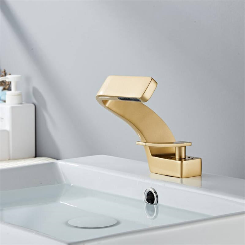 New basin hot and cold water sink faucet modern bathroom sink faucet