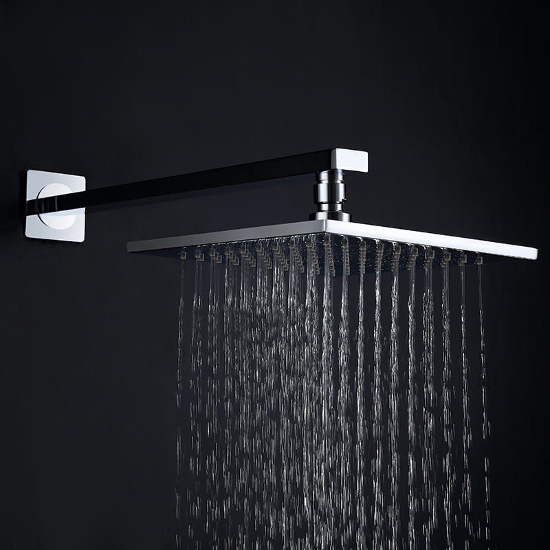 Shower Faucet Chrome Rain Shower Bathroom Concealed Shower Faucet Bathtub Rain Shower Set Bathroom Faucet Mixer Faucet