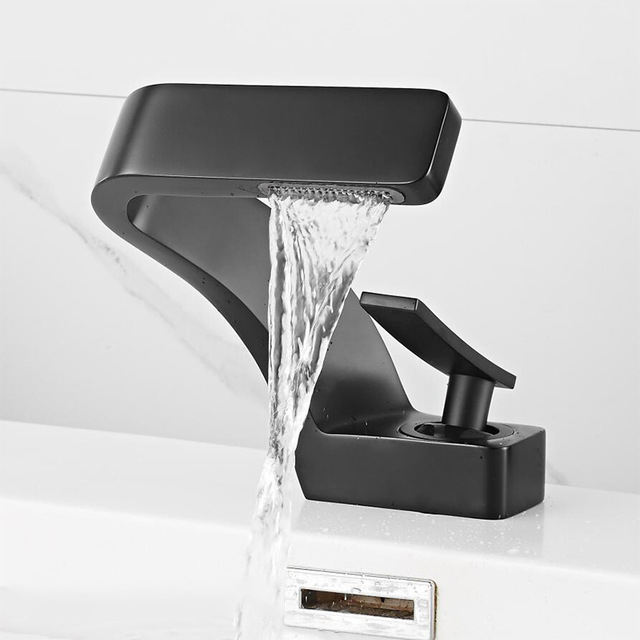 New basin hot and cold water sink faucet modern bathroom sink faucet