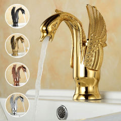 Swan Faucet Arch Design Luxury Wash Mixer Faucet