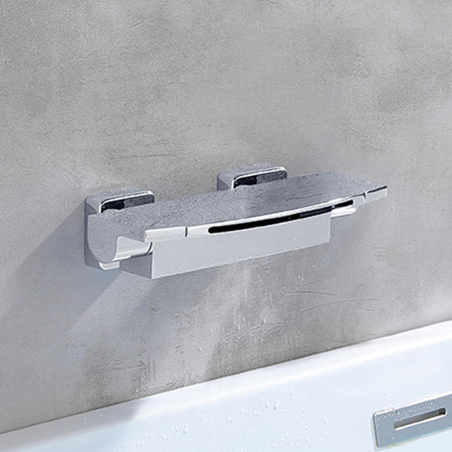 Waterfall Faucet Wall Mount With Handheld Shower