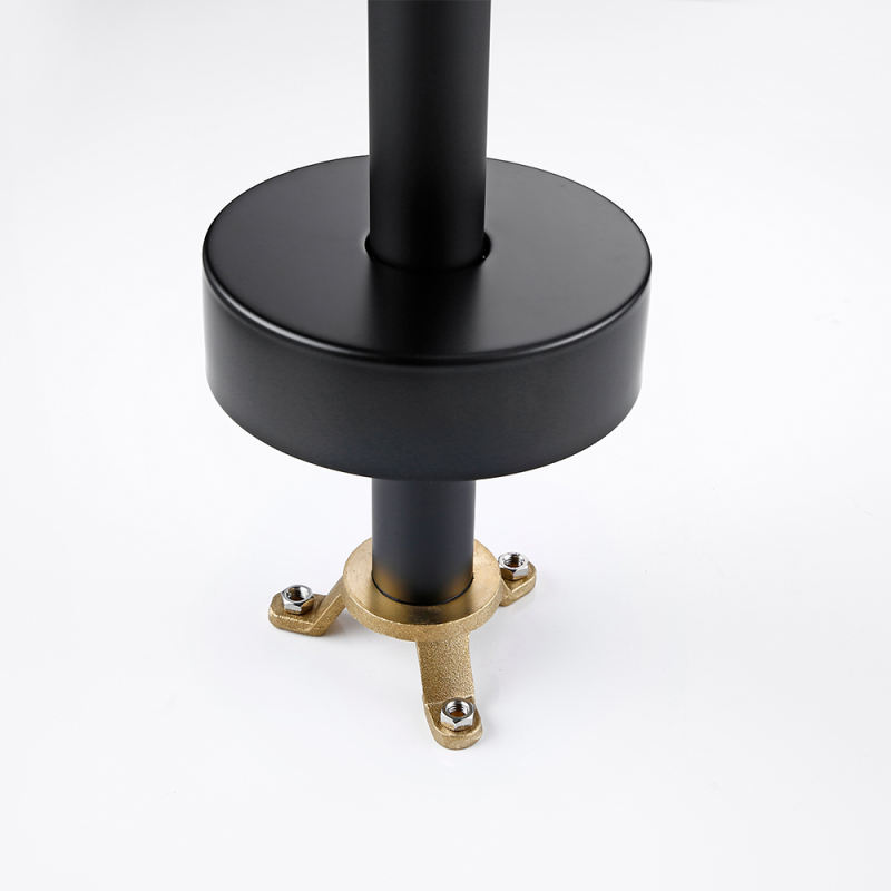 Freestanding Tub Filler Floor Mounted Single Handle Bathtub Faucet Single Lever Brass Mixer Tap